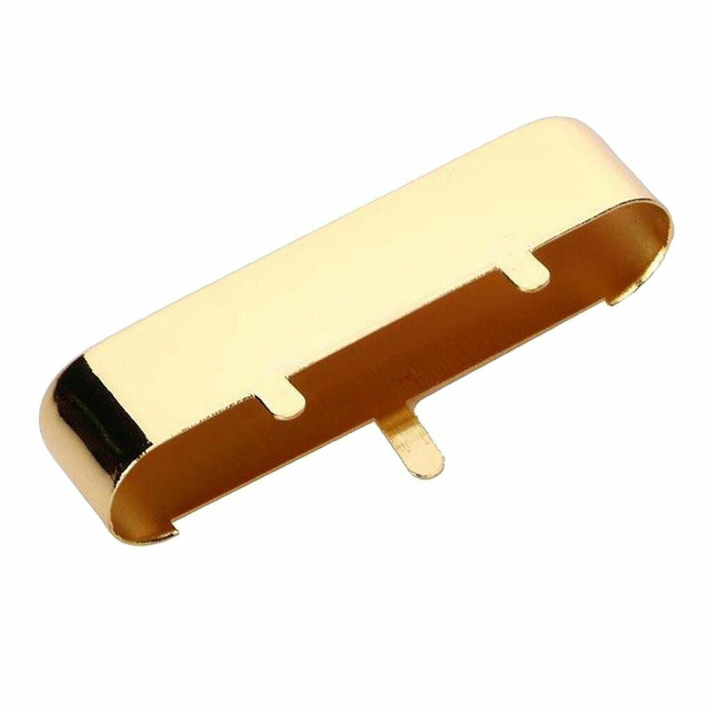 1Pcs Guitar Single Coil Neck Pickup Cover Gold/Chrome For Fender Telecaster Tele
