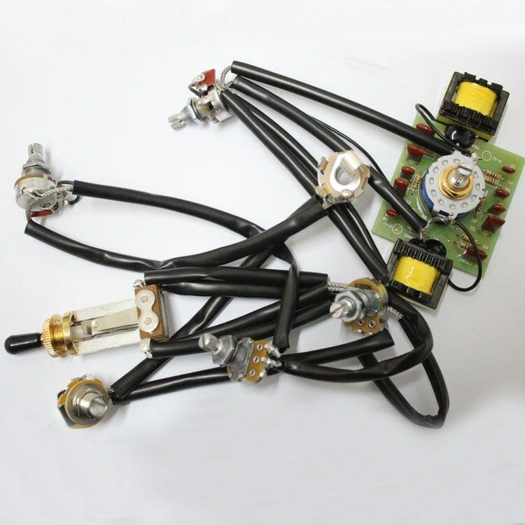1 Set Guitar Pickups Wiring Harness Kit Fit Epiphone BB King Lucile Guitars