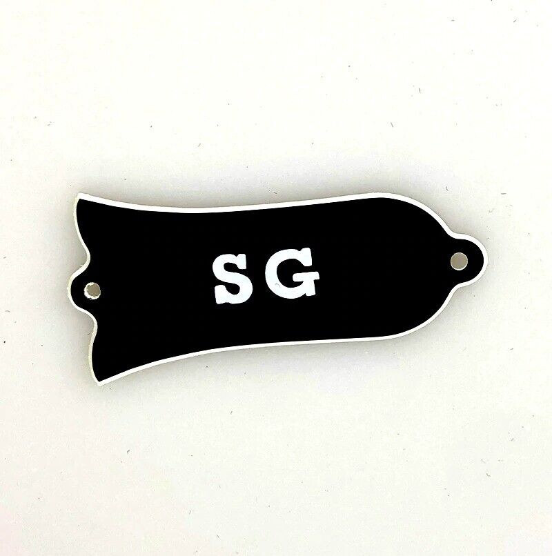 1 Piece Two Holes Guitar Truss Rod Cover Plate Fit Gibson Les Paul/SG/Studio