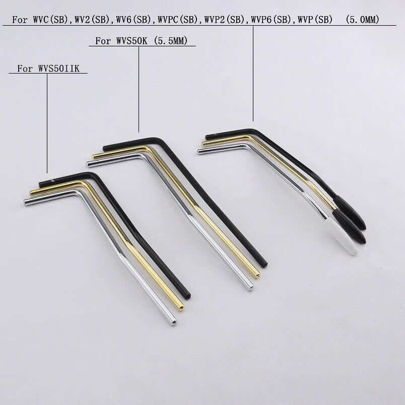 1x Wilkinson Guitar Bridge Tremolo Arm Fit WVC, WVS50K, WVS50IIK, WVP6, WVPC