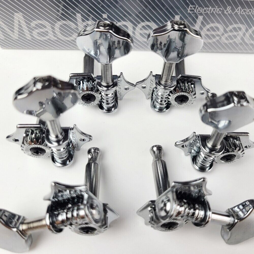 Wilkinson Vintage Open Gear Tuning Pegs Keys Fit Framus,Ibanez,Collings,Washburn