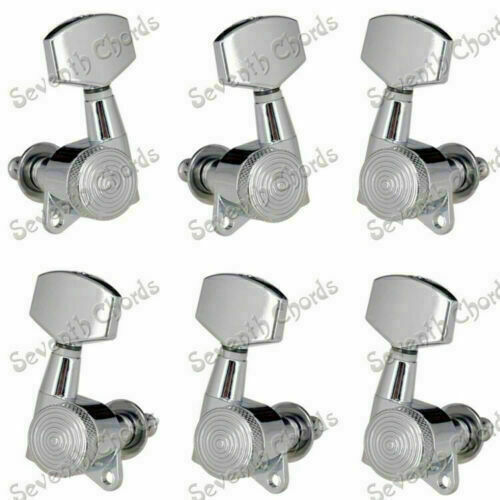 4R/2L Locked Tuning Pegs Guitar Tuners Keys Fit ESP LTD,Washburn,Ibanez,MusicMan