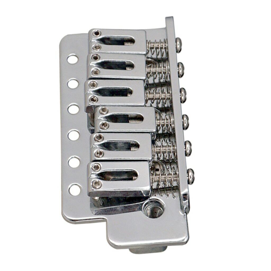 Chrome Left Hand Bridge Tremolo System Set Fit Fender Stratocaster Strat
