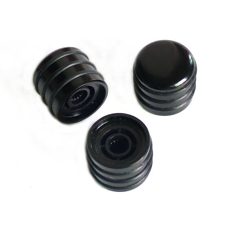 3 Piece Black Bass and Guitar Control Knobs Fit Ibanez,Lakland,Spector,Peavey