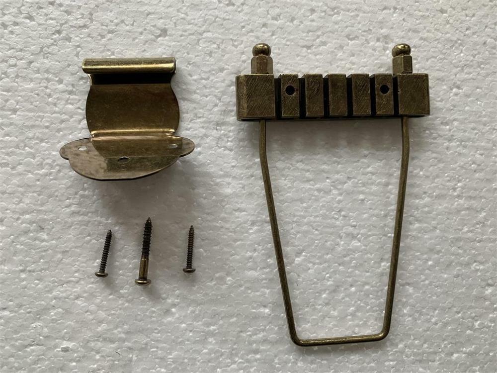 Ibanez Antique Gold Jazz Archtop Guitar Tailpiece Fit Ibanez Artcore,AK Series