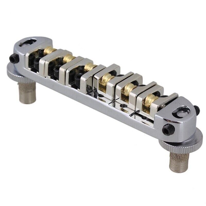 Guitar Vibrato Tailpiece w/ Roller Tune-O-Matic Fit Epiphone,Ibanez,Cort,Fender