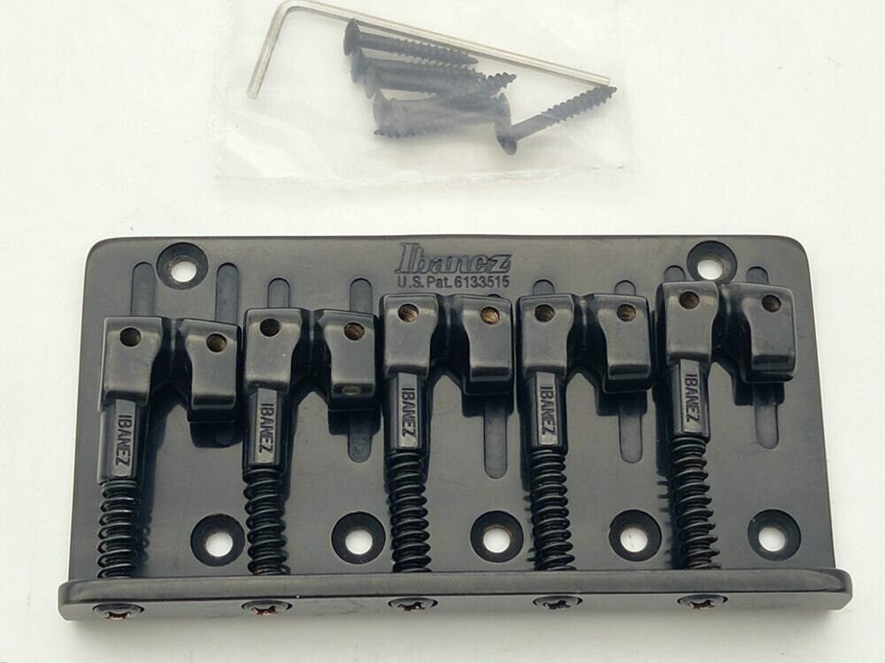 Black Ibanez 5 String Fixed Bridge Fit Ibanez GSR