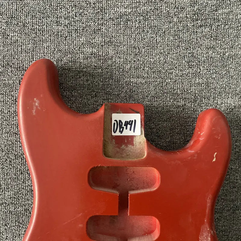HSS Basswood Red Stratocaster Strat Style Guitar Body