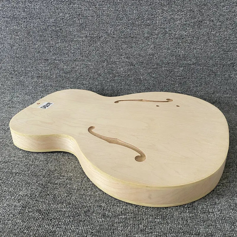 Unfinished Semi Hollow Body Jazz Guitar