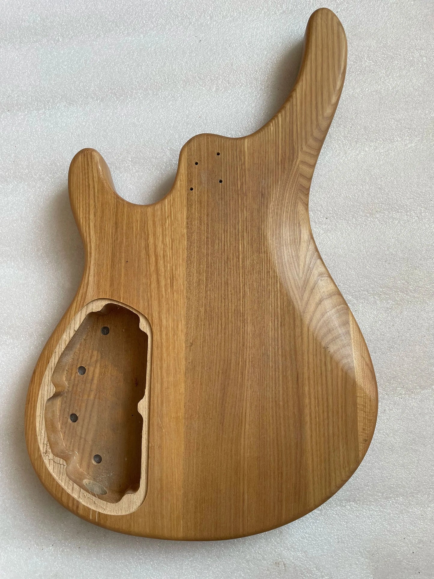 4 String Ash Wood Bass Guitar Body DIY Project