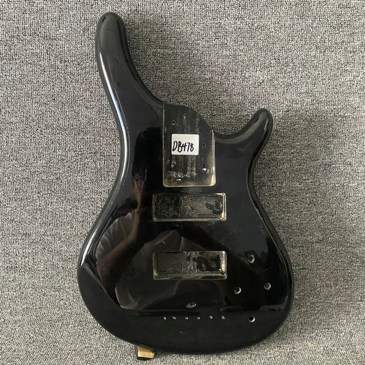 5/6 String Electric Bass Glossy Black Body