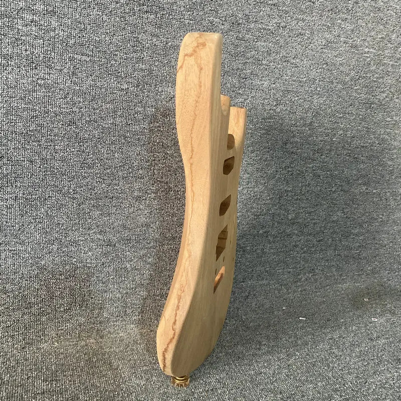 HSS Okoume Wood Guitar Double Cutaway Body DIY Project