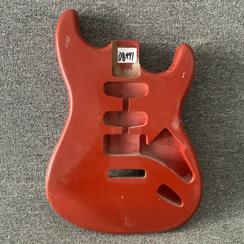 HSS Basswood Red Stratocaster Strat Style Guitar Body